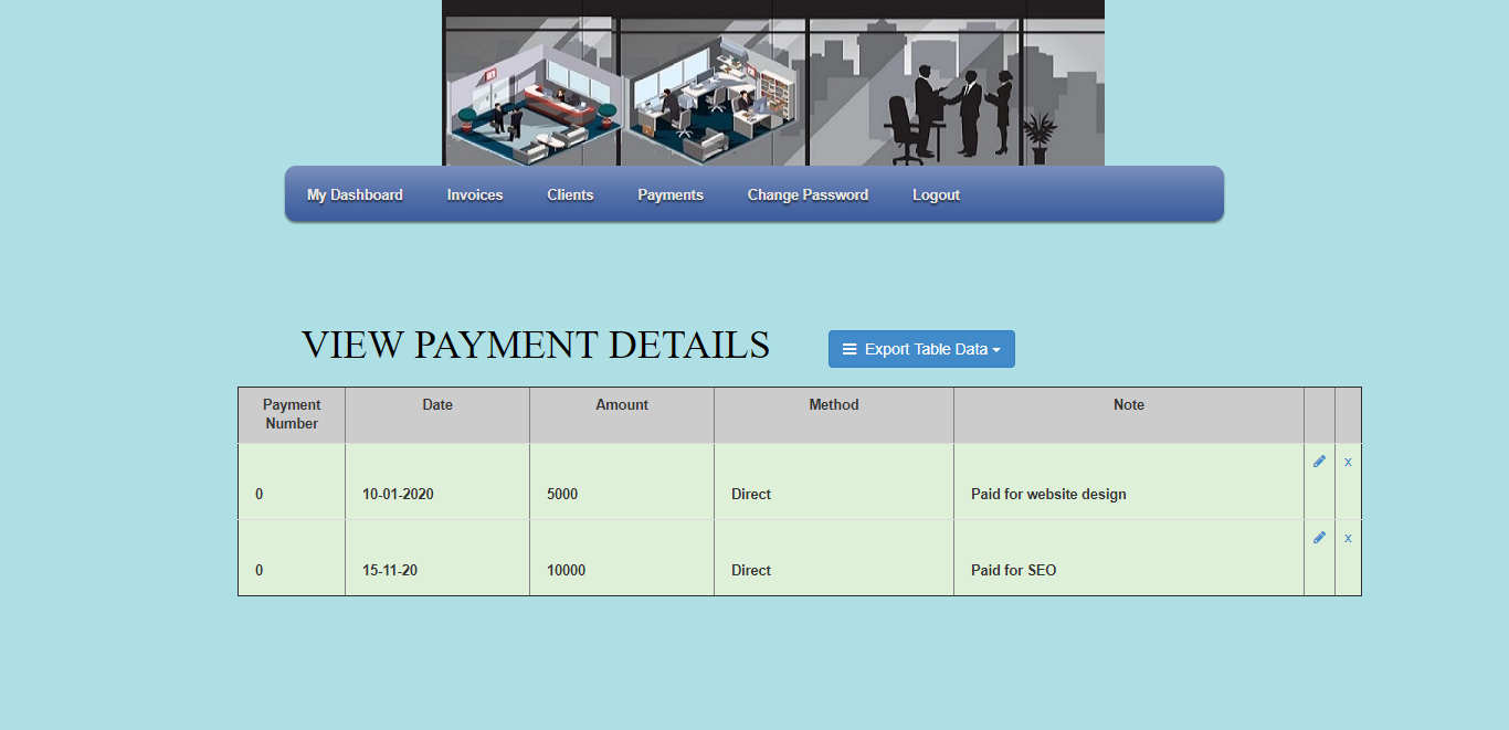 View Payment